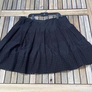 Gap Black A-Line Skirt size 10